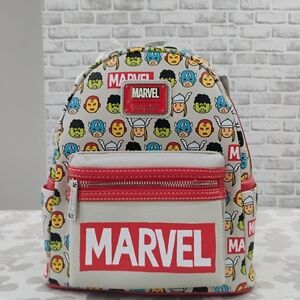 Loungefly Disney Marvel Gray Backpack